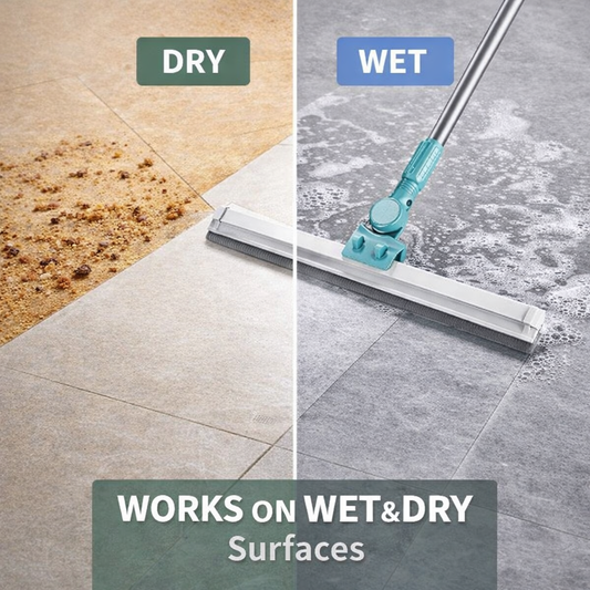 180° Rotatable Wiper with Telescopic Handle – Stainless Steel