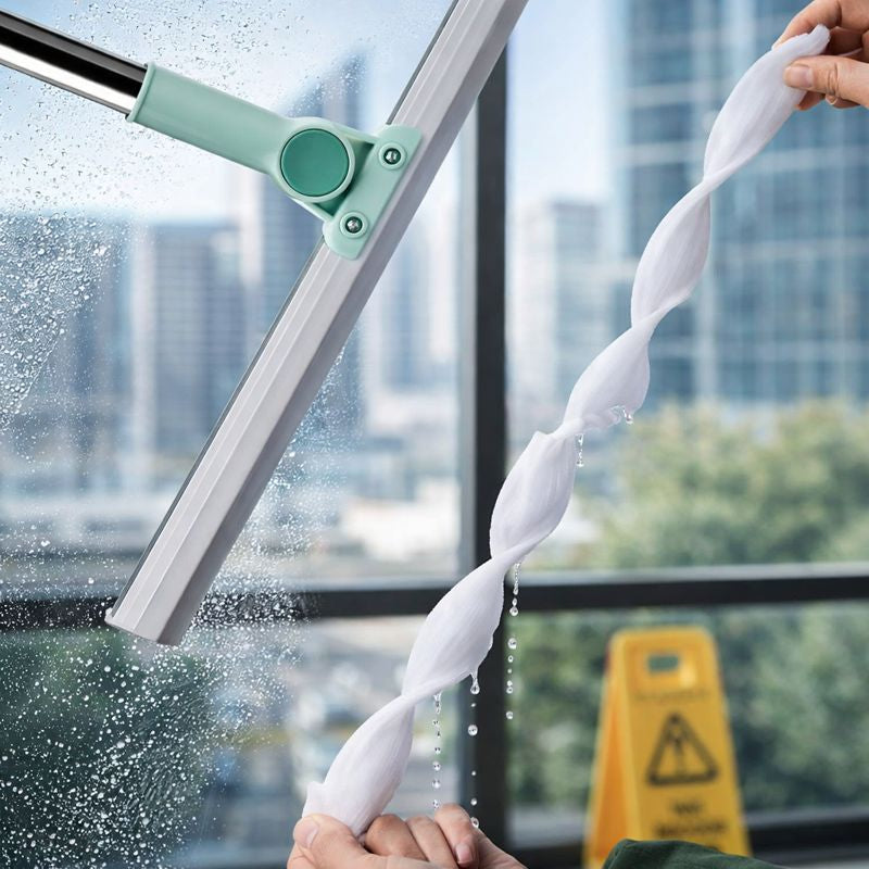 180° Rotatable Wiper with Telescopic Handle – Stainless Steel