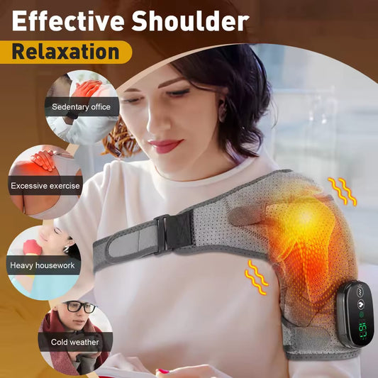 Electric Heated Shoulder Massage Belt