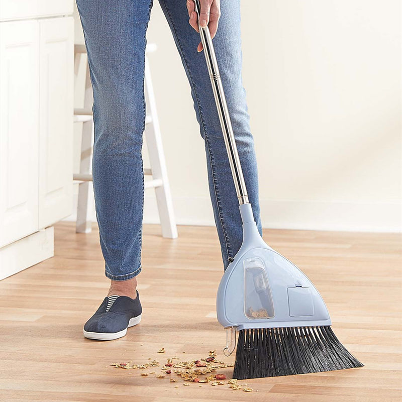 Smart Cordless 2‑in‑1 Floor Sweeper with Built‑In Vacuum