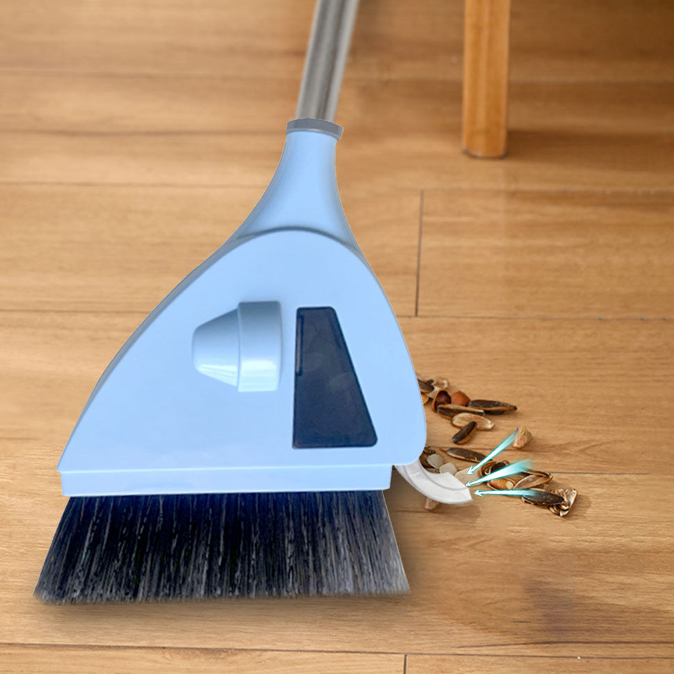 Smart Cordless 2‑in‑1 Floor Sweeper with Built‑In Vacuum