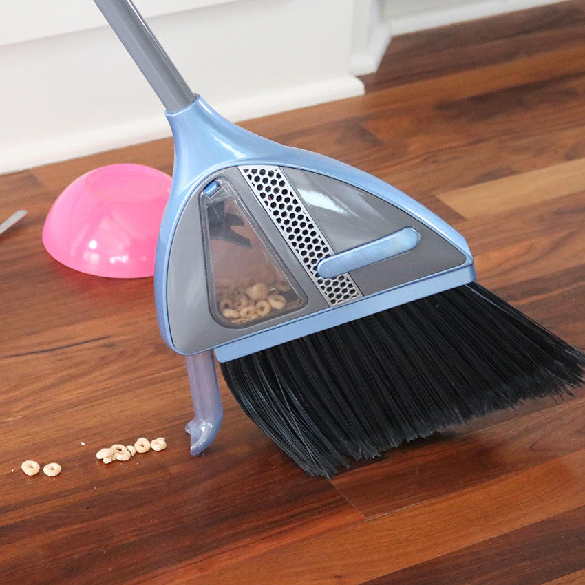 Smart Cordless 2‑in‑1 Floor Sweeper with Built‑In Vacuum